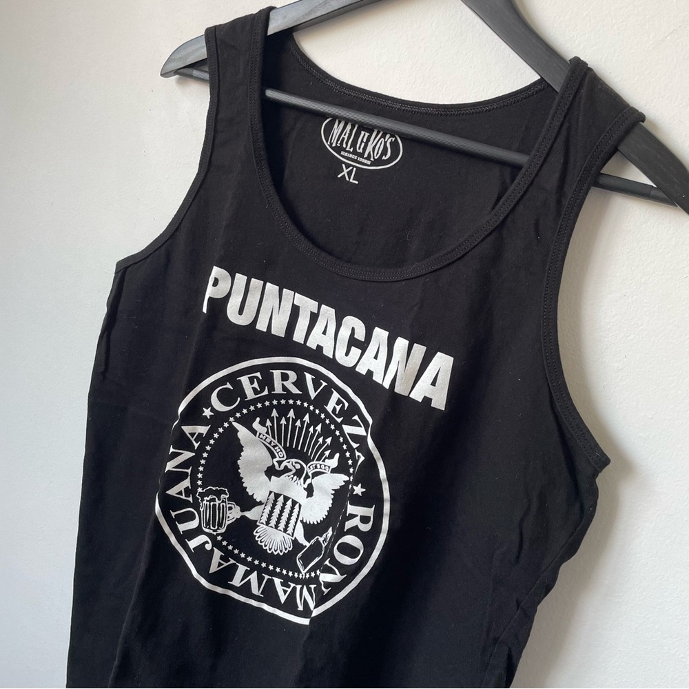 Maluko’s Punta Cana Cerveza Ron Mamajuana Tank Tee